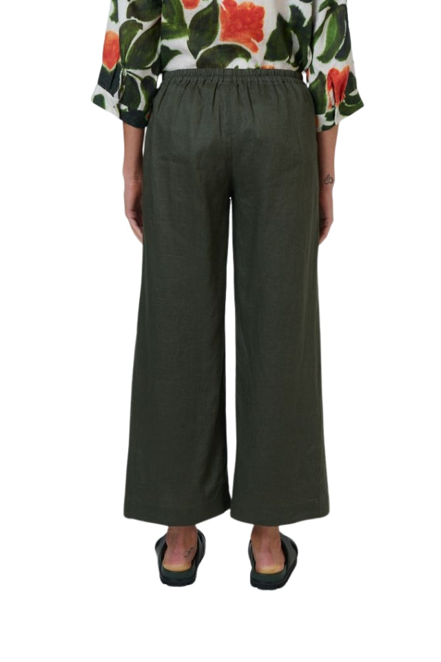 Linen Pants GA398 - Topiary
