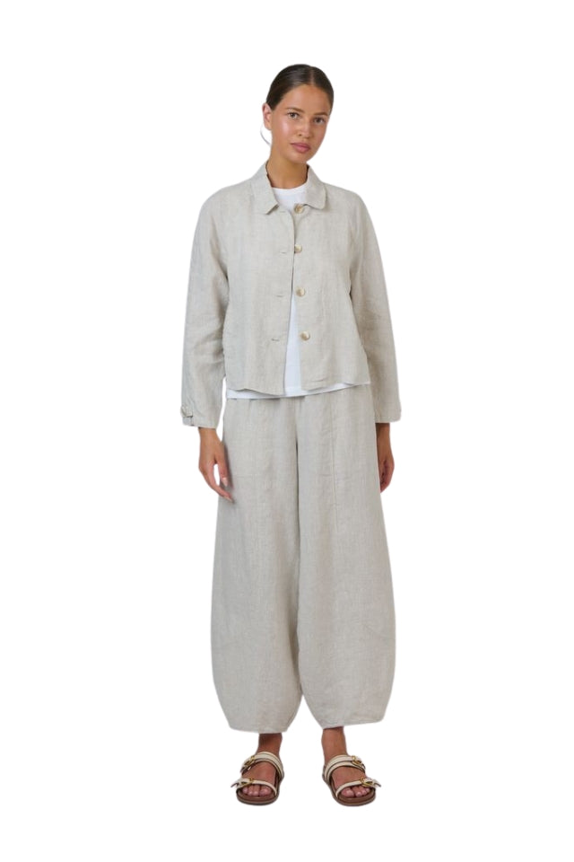 Linen Jacket GA715 - Sand