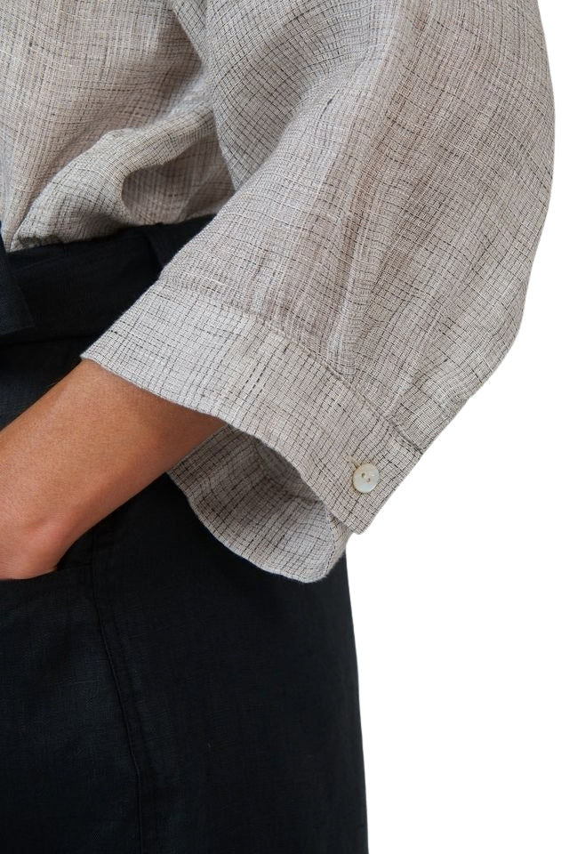 Linen Top GA717 - Chai