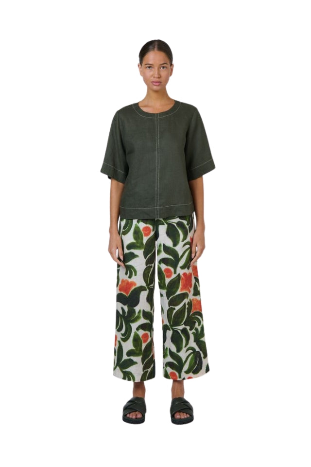 Linen Top GA724A - Topiary