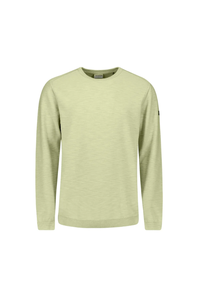 Pullover Crewneck Stone Washed - Green