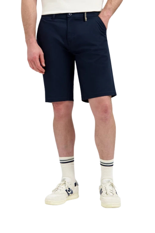 Short Chino Garment Dyed Twill Stretch - Night