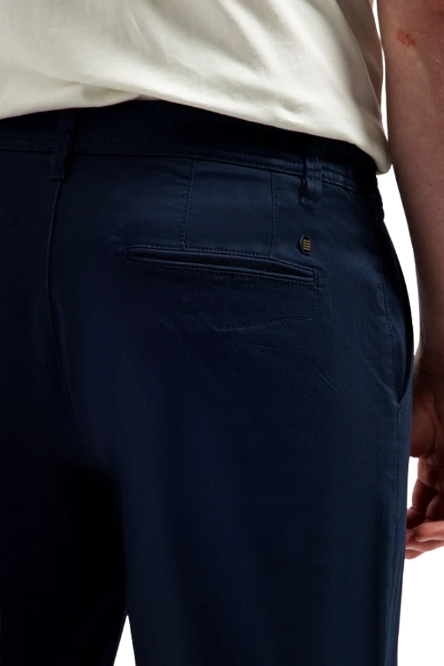 Short Chino Garment Dyed Twill Stretch - Night