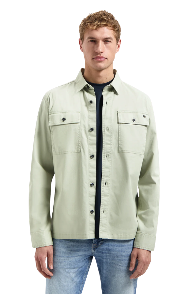 Overshirt Buttons - Light Moss