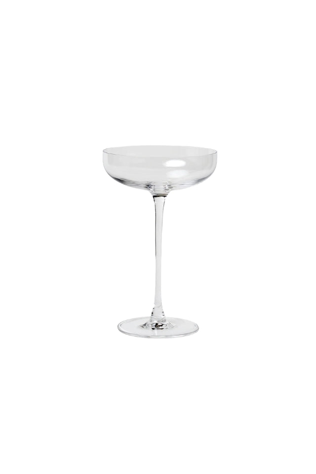 Savage Coupe Glass - S/6 Clear