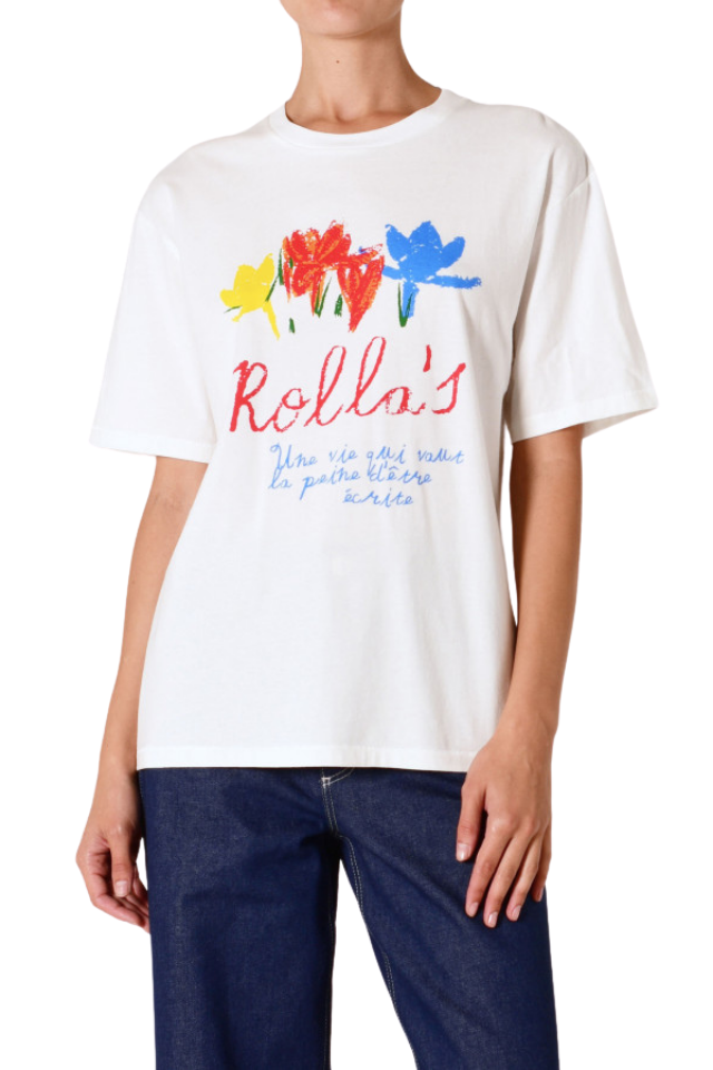 Off Duty Tee Pop - Vintage White