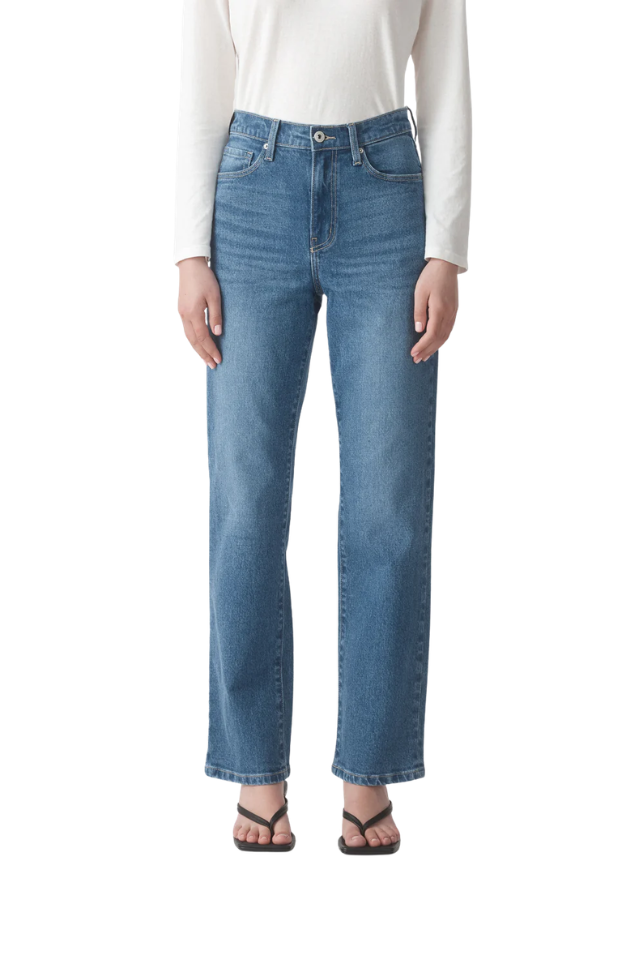Zoe High Straight Jean - Liberty