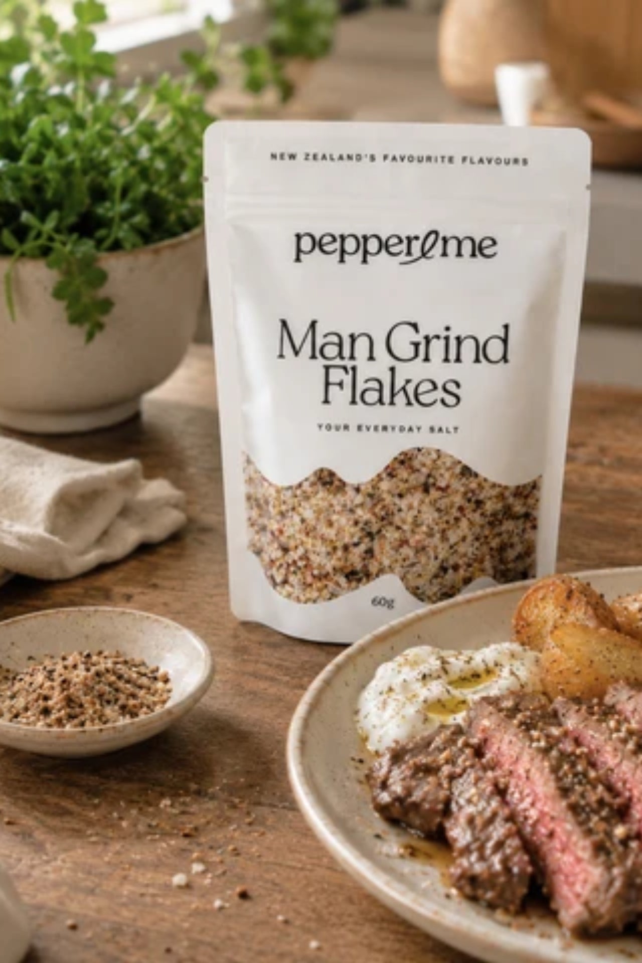 Man Grind Salt Flake - 60g Bag