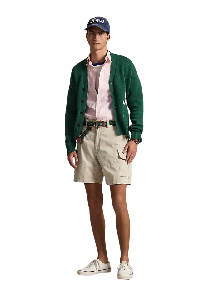 Twill Cargo Short - Classic Stone