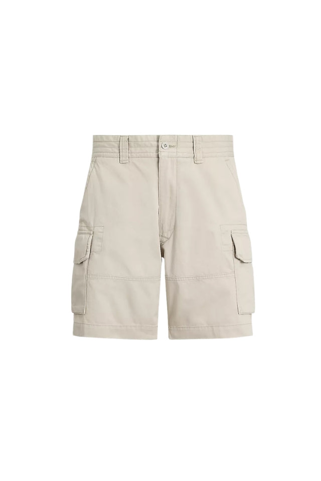 Twill Cargo Short - Classic Stone