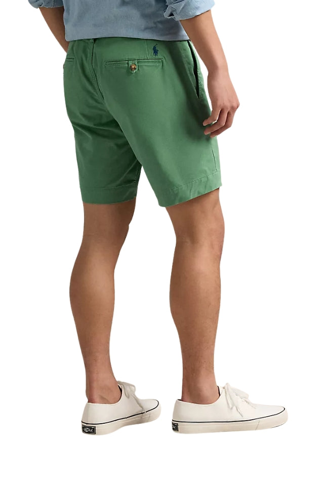 Stretch Straight Fit Chino Short - Seafoam