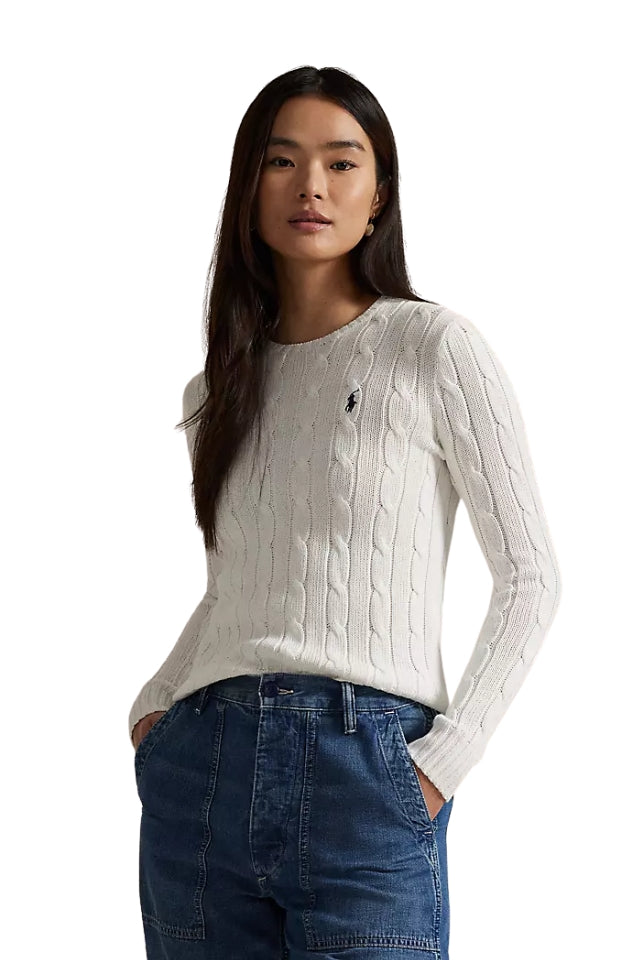 Crewneck Sweater - White