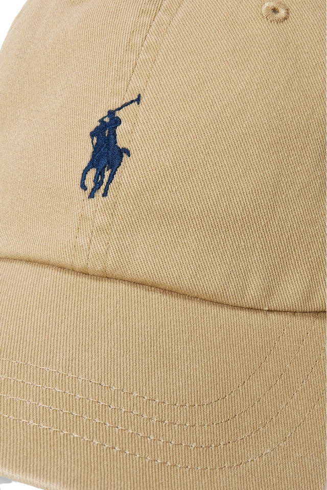 Cotton Chino Ball Cap - Beige/Khaki