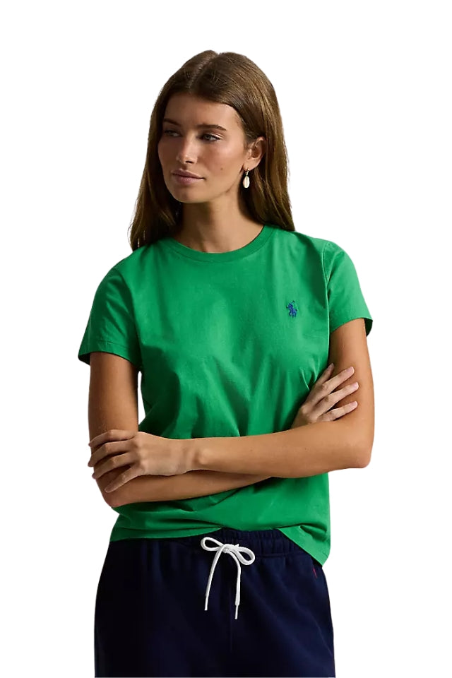 Crewneck Tee - Bright Clover
