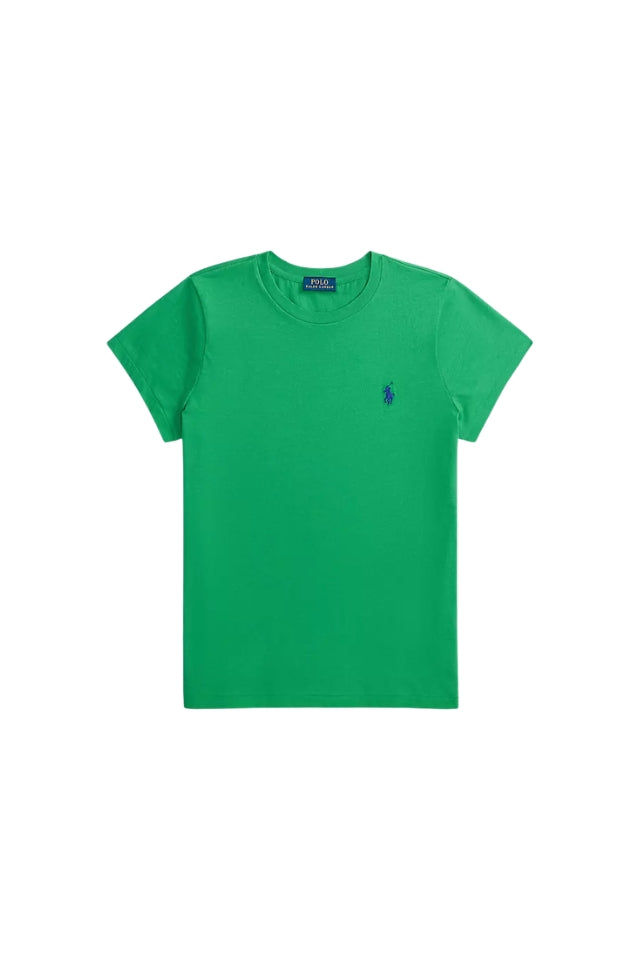 Crewneck Tee - Bright Clover