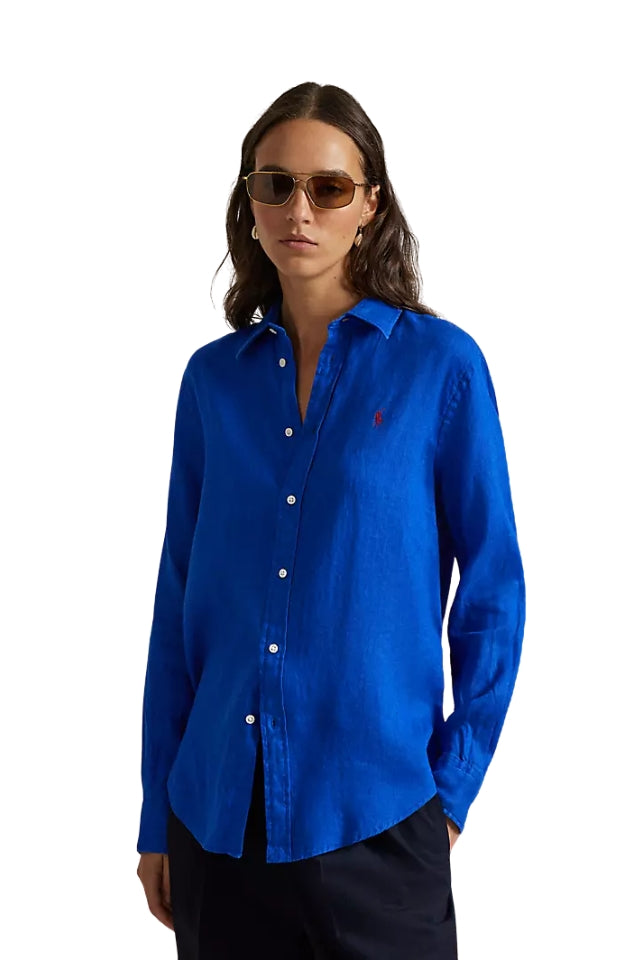 Linen Shirt - Heritage Blue