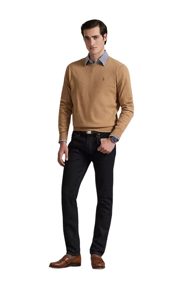 Crewneck Sweater - Salted Caramel Melange