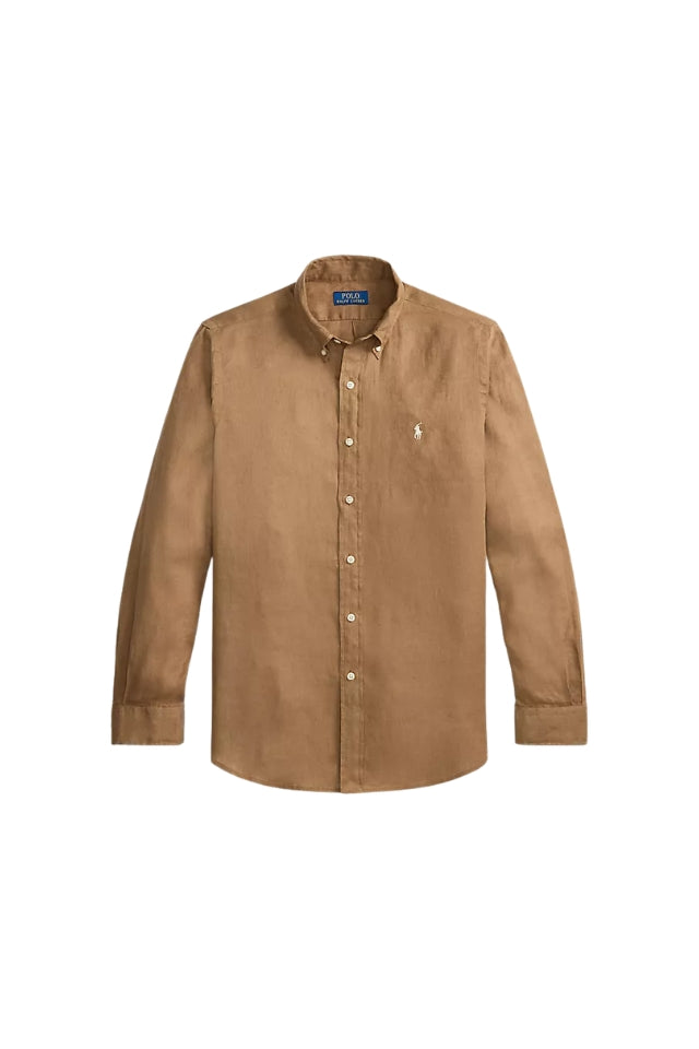 Linen Shirt - Rl Brown