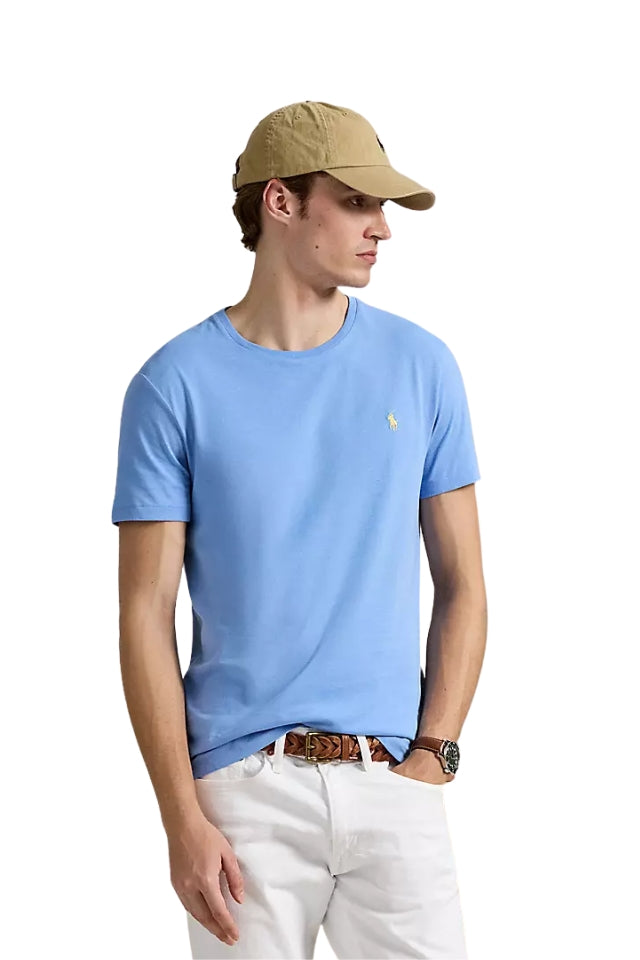 Crewneck T-Shirt - Bristol Blue
