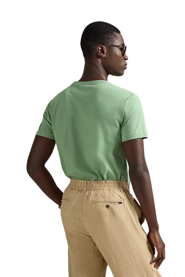 Crewneck T-Shirt - Outback Green