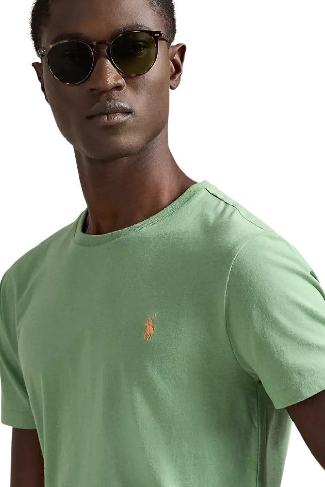 Crewneck T-Shirt - Outback Green