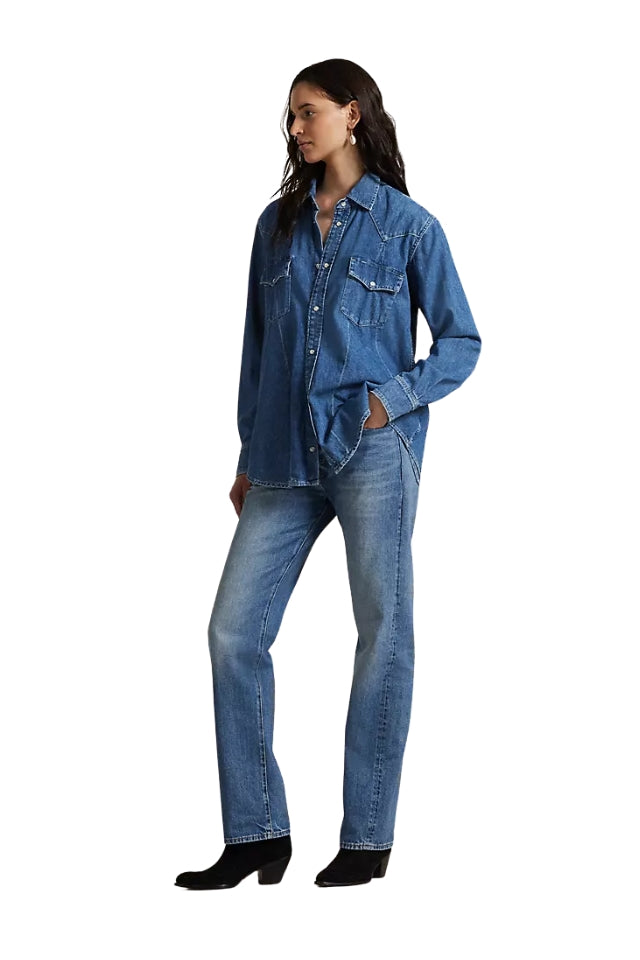 Trapeze Western Shirt - Nisku Wash