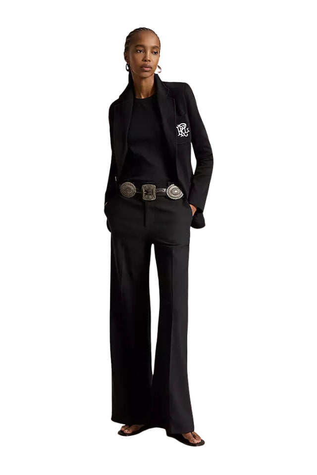 Jacquard Blazer - Polo Black