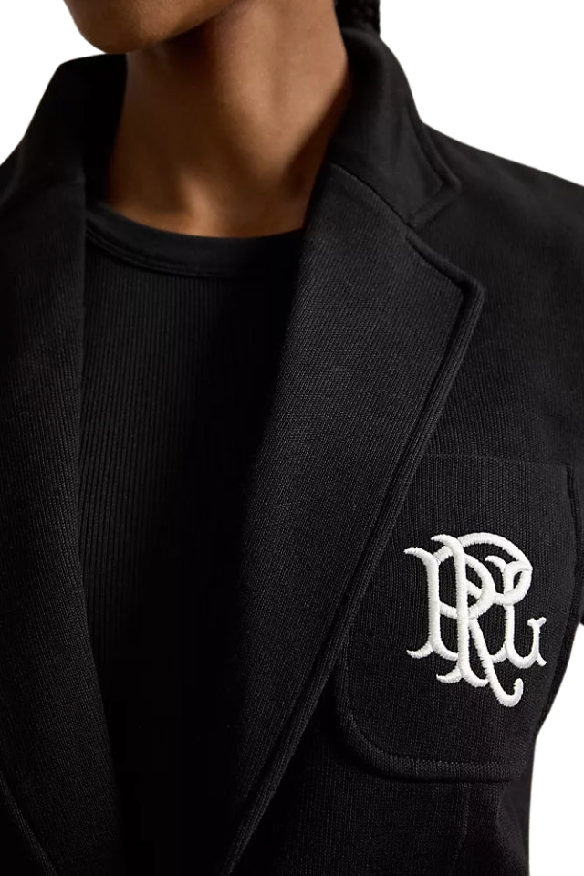 Jacquard Blazer - Polo Black