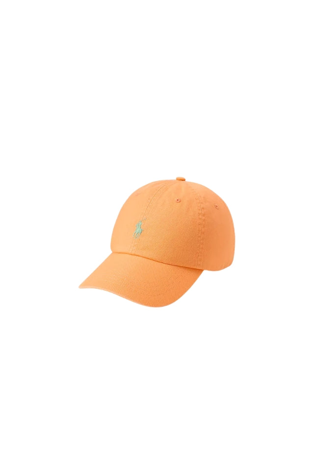 The Iconic Cotton Chino Ball Cap - Pompano Orange