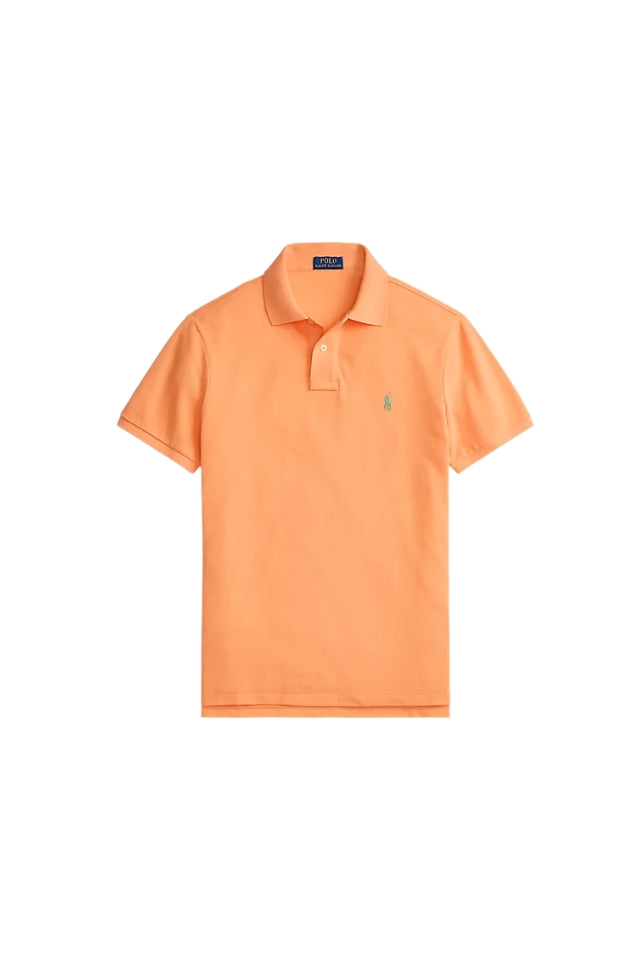 The Iconic Mesh Polo Shirt - Pompano Orange