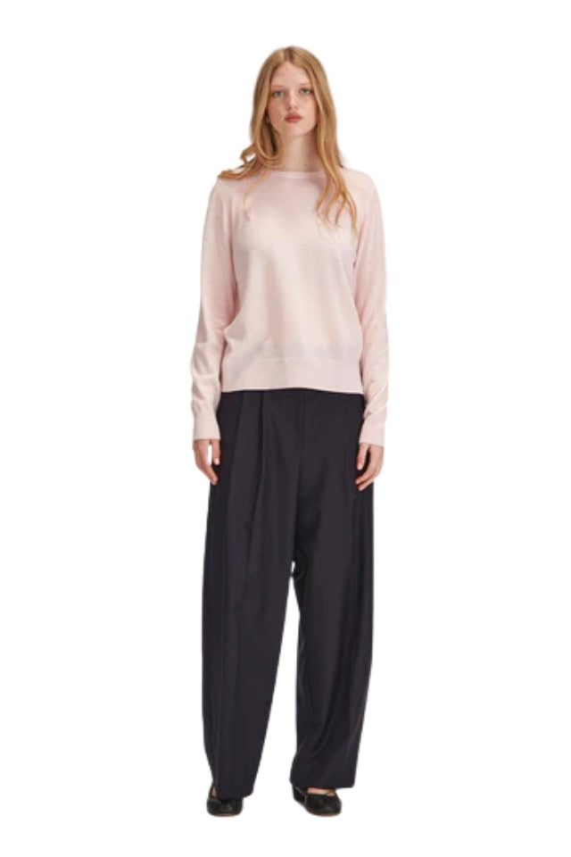 Eleanor Cashmere Sweater - Pale Pink