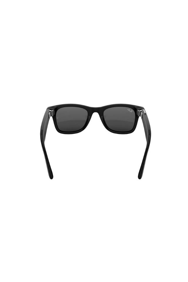 Meta Wayfarer Sunglasses - Matte Black | Grey