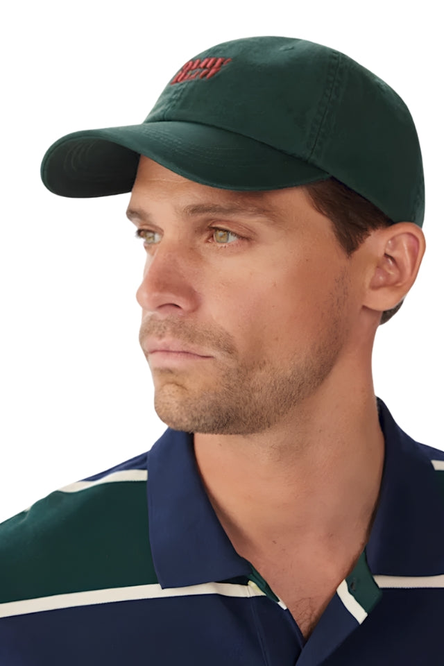 Branded Twill Cap - Pine