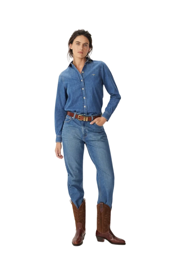 Olney Denim Shirt - Indigo