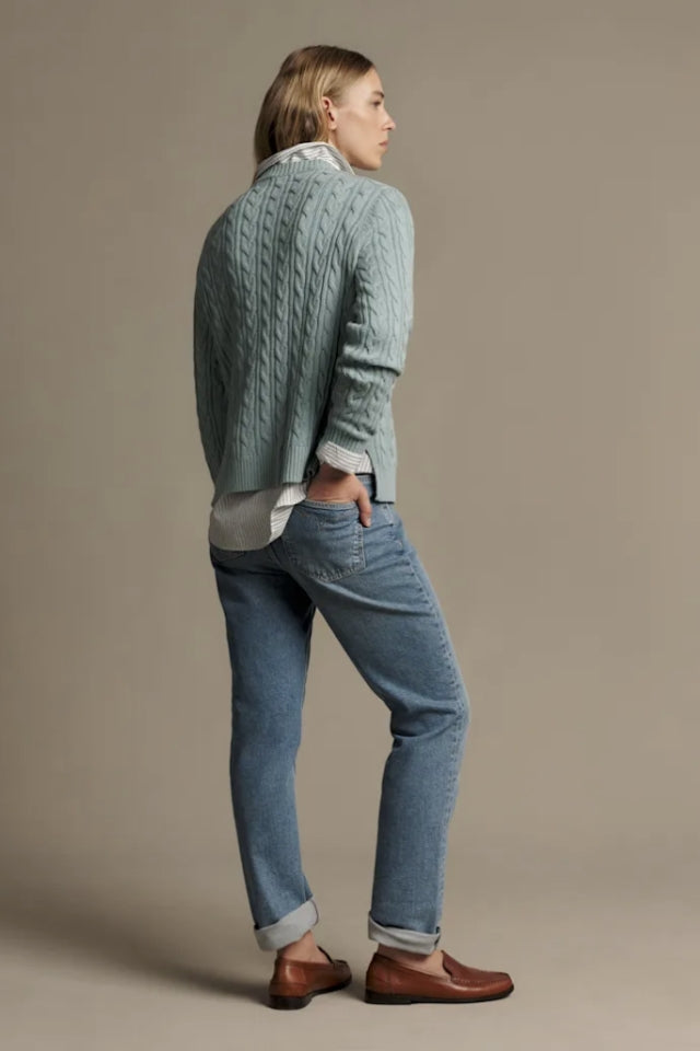 Seaforth Cable Knit - Agate