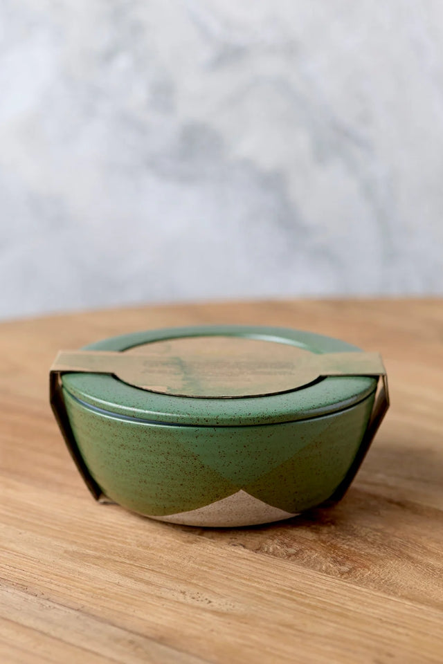 Container 1 Litre Green Dipped - The Wanderer