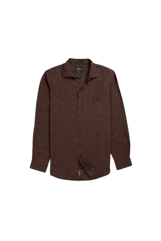 Coromandel 2 Sports Fit Shirt - Dark Cocoa