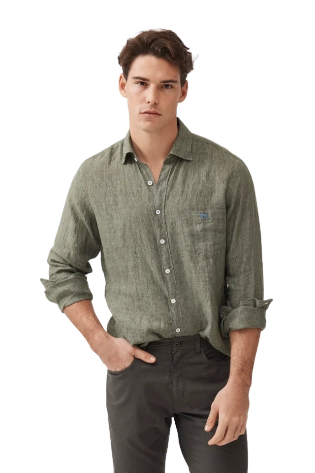 Coromandel 2 Sports Fit Shirt - Kelp