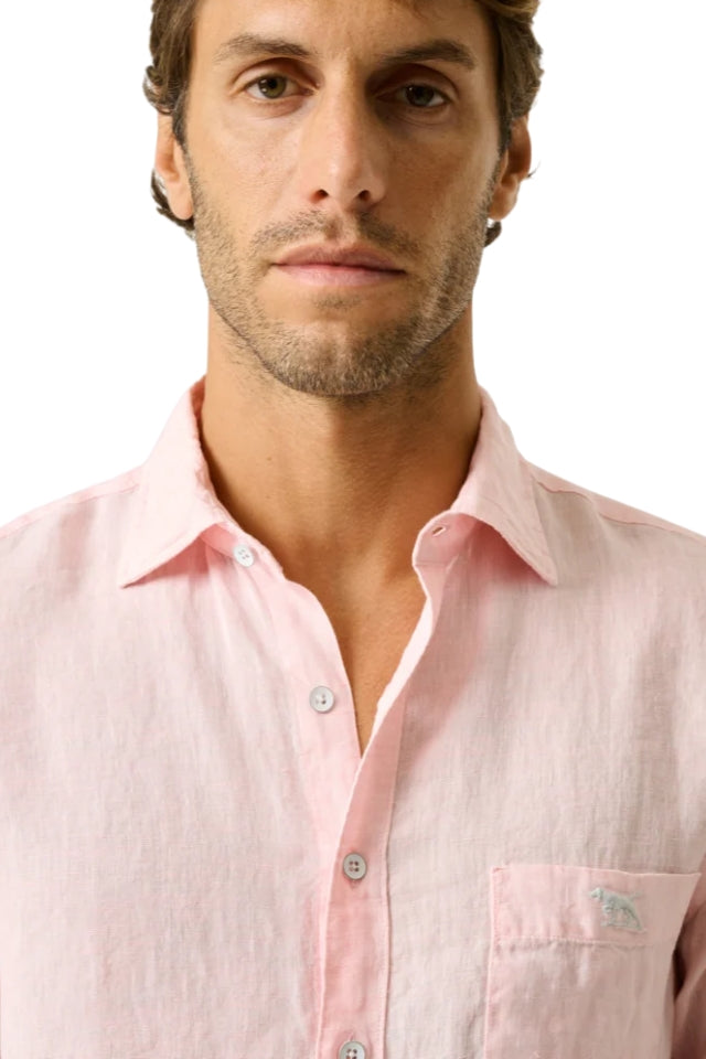 Coromandel 2 Sports Fit Shirt - Pale Pink