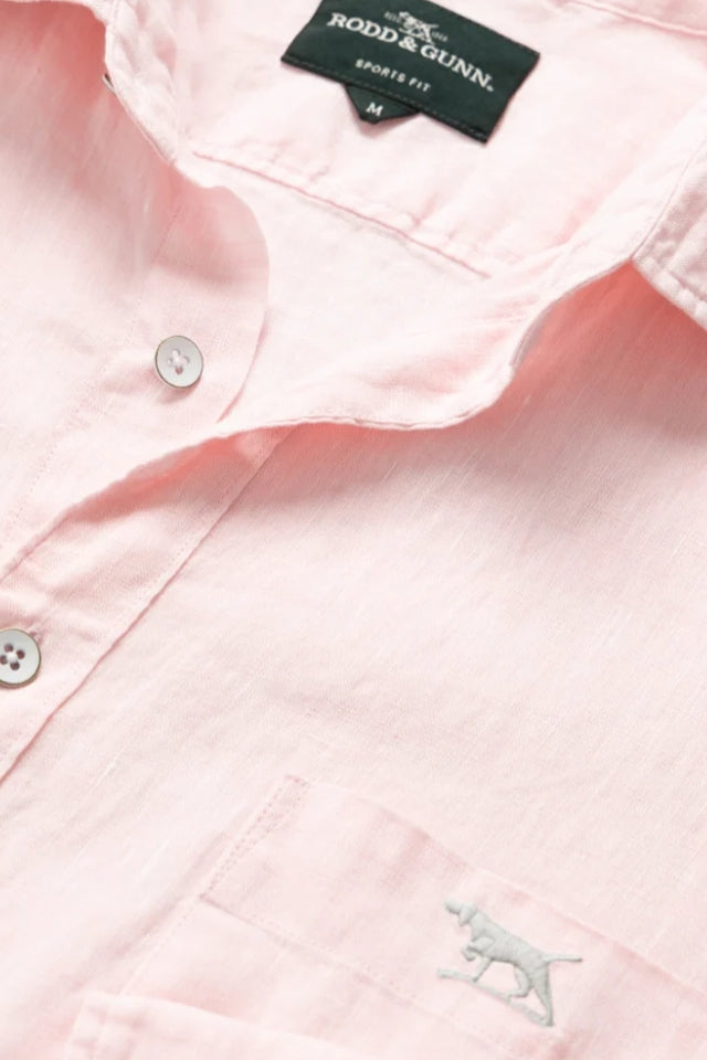 Coromandel 2 Sports Fit Shirt - Pale Pink