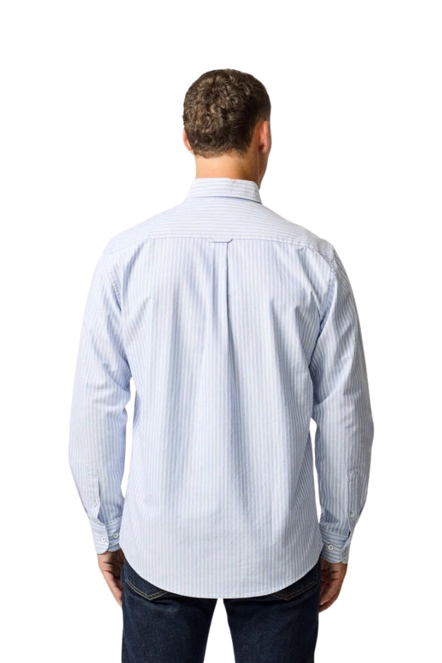 Gunn Oxford Stripe - Chambray