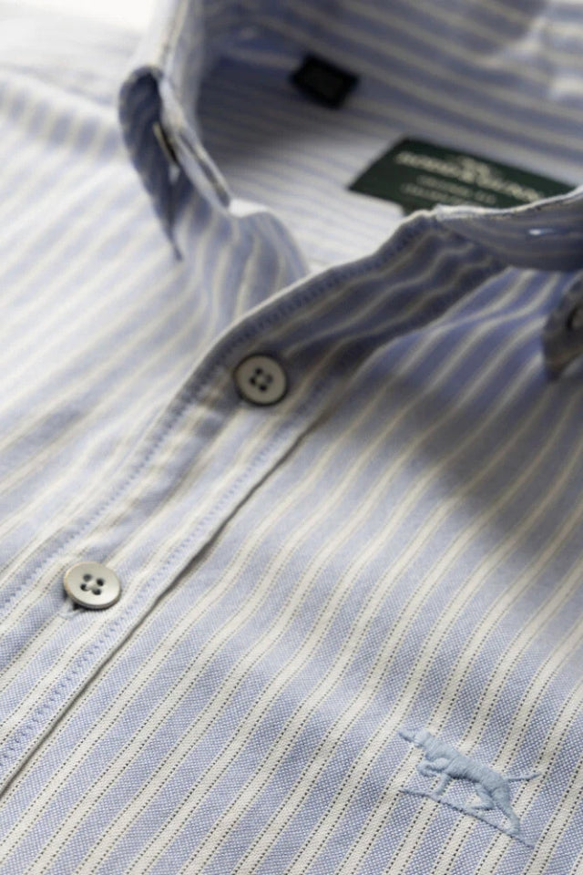 Gunn Oxford Stripe - Chambray