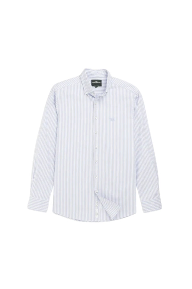 Gunn Oxford Stripe - Chambray