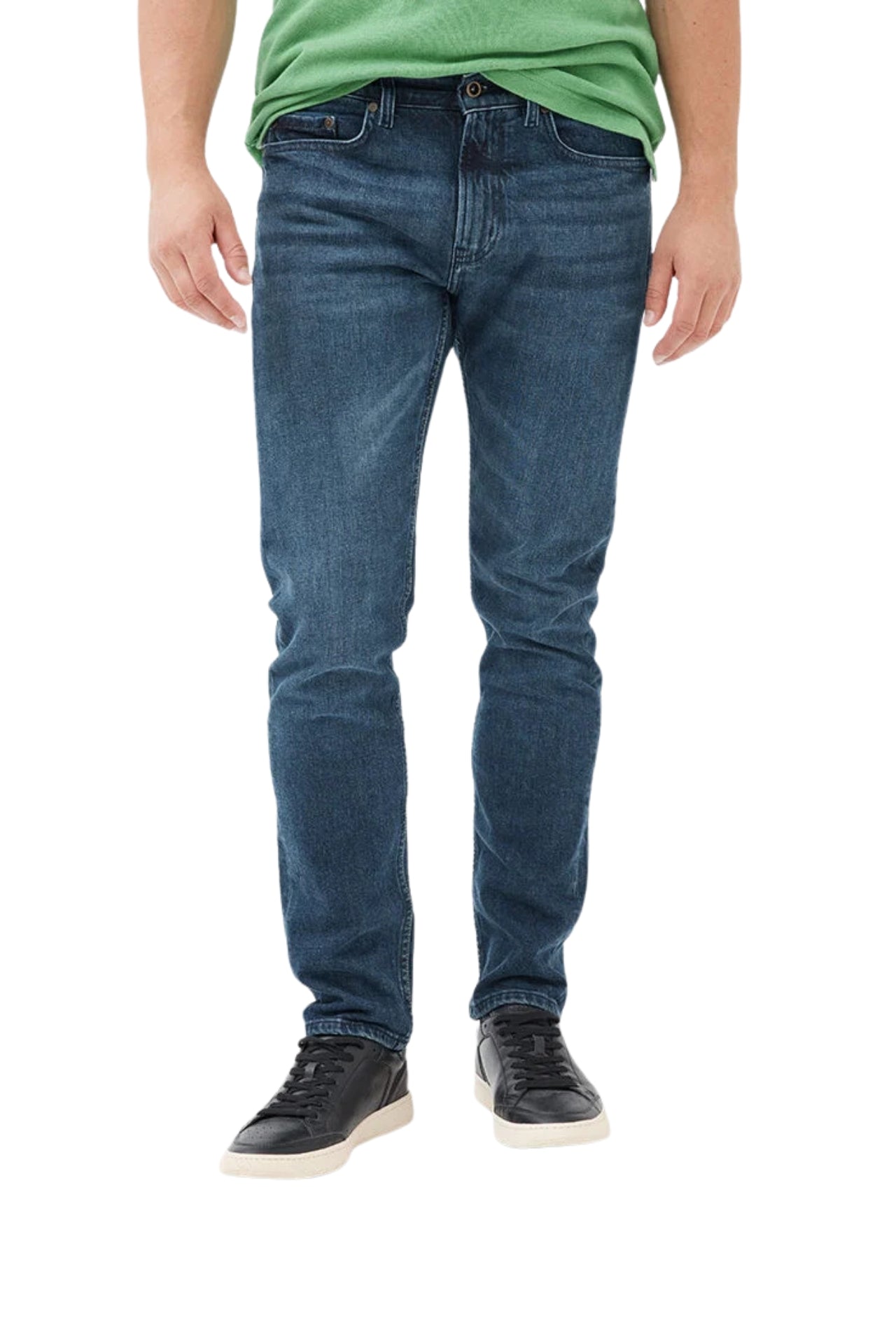 Owaka Straight Italian Denim - True Blue