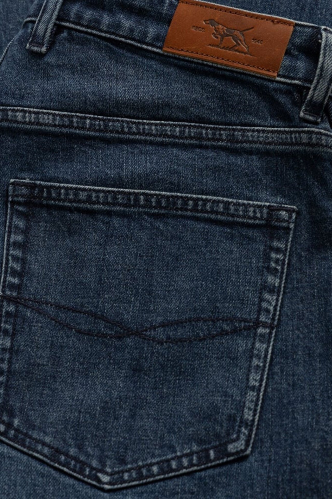 Owaka Straight Italian Denim - True Blue