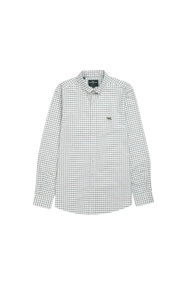 Oxford Valley Check Shirt - Olive