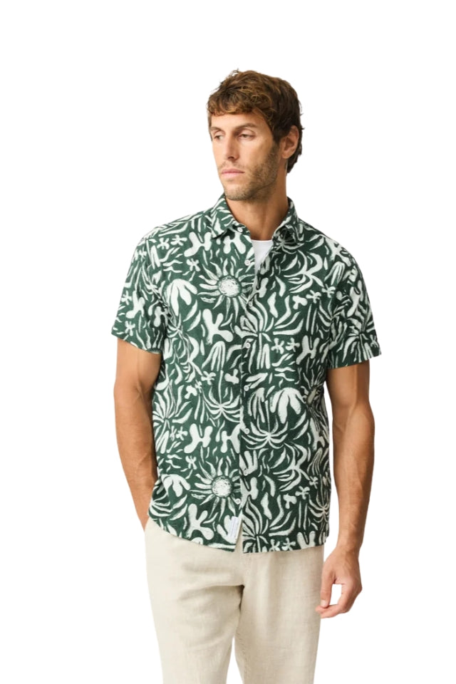 Scanlan Street Short Sleeve Shirt - Forest
