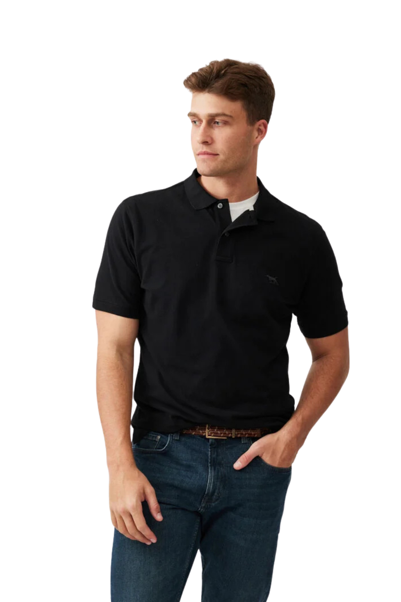 The Gunn Original Fit Polo - Ebony