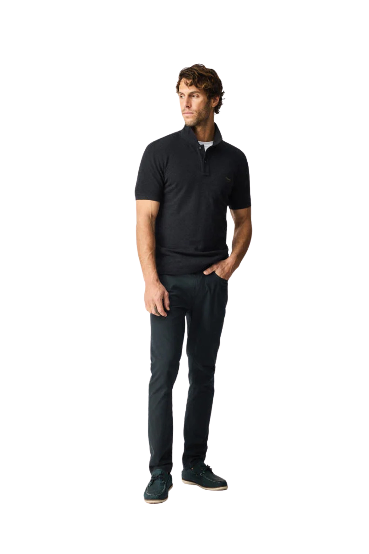 The Gunn Polo - Charcoal