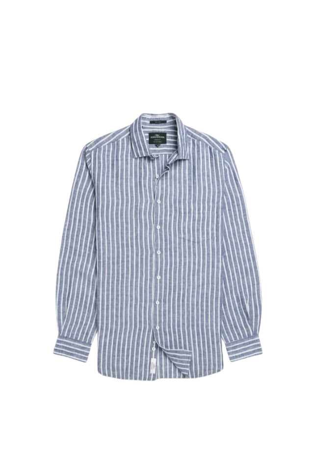 Willsher Bay Sports Fit Shirt - Stone Blue